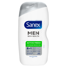 Sanex Douchegel Men Skin Health Active Fresh 400 ml