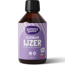 1+1 Gratis: Yummygums IJzer Vloeibaar 250 ml