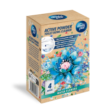 4X Ambi Pur Active Clean Wc Poeder Water Flowers 4 x 100 gr