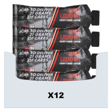 12X Born Drinkgel Super Liquid Cherry & Caffein 55 ml