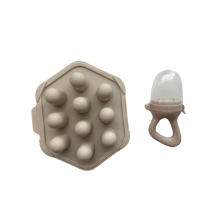 Chewies&more Fruitspeen set Beige