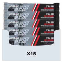 15X Born Xtra Reep Red Berries White Chocolate Coating 50 gr