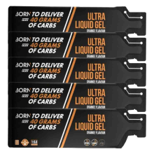 5X Born Drinkgel Ultra Liquid Orange 60 ml