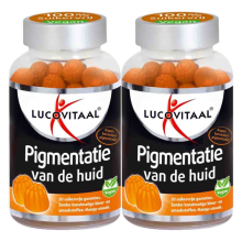 2X Lucovitaal Pigmentatie van de Huid 50 gummies