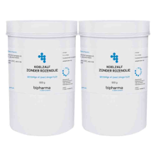 2X Bipharma Koelzalf Zonder Rozenolie 500 gr