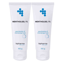 2X Bipharma Mentholgel 1% 100 gr