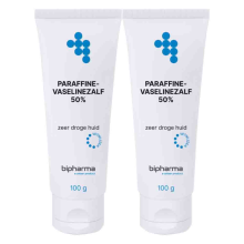 2X Bipharma Paraffine Vaselinezalf 50% 100 gr