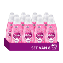 8X Robijn Advanced Quickwash Vloeibaar Wasmiddel Sunset Bloom 22 Wasbeurten 837 ml
