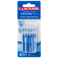 Lactona EasyGrip Ragers B Donkerblauw 3 7 mm 6 stuks