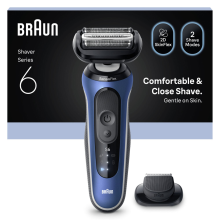 Braun Elektrisch Scheerapparaat Series 6 62 B1200S Blauw