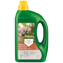 Totum 9x Pokon Plantenvoeding Terras & Balkon 1 liter