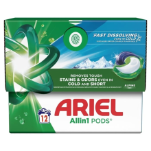 Ariel Wasmiddel Allin1 Pods Alpine 12 stuks