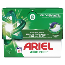 Ariel Wasmiddel Allin1 Pods Original 12 stuks