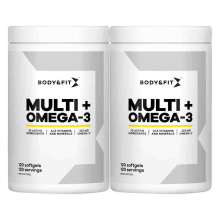 Body & Fit 2x Body & Fit Multi+Omega 3 120 softgels