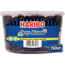 Haribo Drop Manen 150 stuks