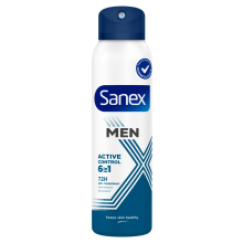6X Sanex Deodorant Spray Men 72H Active Control 150 ml