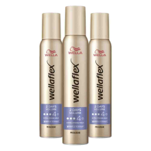 3X Wella Flex 2 Days Volume Mousse 200 ml