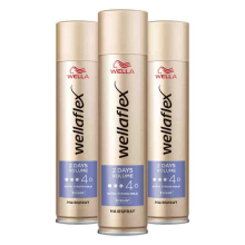 3X Wella Flex Haarspray 2 Days Volume Extra Strong 400 ml