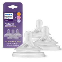 Philips Avent Natural Response Ultra Air Speen SCY960/03 3 stuks
