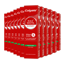 12X Colgate Tandpasta Max White Expert Purifying Power 75 ml