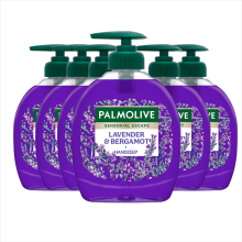 6X Palmolive Handzeep Sensorial Escape French Lavender & Bergamot 300 ml