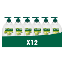 12X Palmolive Handzeep Naturals Olive Milk 500 ml