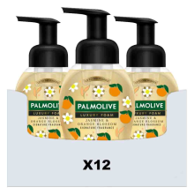 12X Palmolive Handzeep Luxury Foam Jasmine Orange Blossom 250 ml