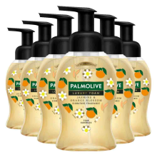 6X Palmolive Handzeep Luxury Foam Jasmine Orange Blossom 250 ml
