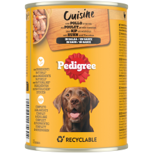 24X Pedigree Blik Hondenvoer Adult Kip 400 gr