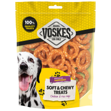 Voskes Hondensnack Ringen Kip & Rijst 400 gr
