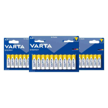 3X Varta Energy AA Blister 10 stuks