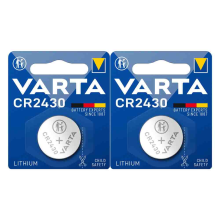 2X Varta Lithium Coin CR2430 Blister