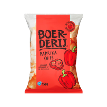 Boerderij Chips Paprika 150 gr