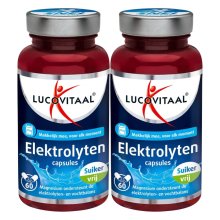 2X Lucovitaal Elektrolyten Suikervrij 60 capsules