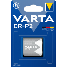 10X Varta LITHIUM Cylindrical Batterijen CR P2 Blister
