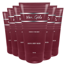 6X Van Gils Strictly for Night Hair & Body Wash 150 ml