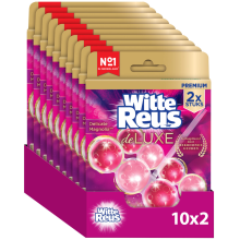 Aeg 10x Witte Reus Toiletblok DeLuxe Delicate Magnolia 2 stuks