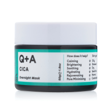 2E halve prijs: Q+A Overnight Mask Cica 50 gr
