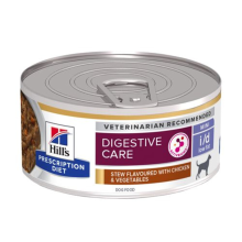 Hill's Prescription Diet Hondenvoer Nat i/d Low Fat Stoofpotje Kip & Groenten 24 x 156 gr