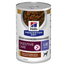 Hill's Prescription Diet Hondenvoer Nat i/d Low Fat Digestive Care Kip & Groenten 12 x 354 gr