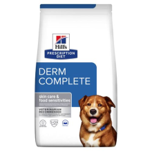 6X Hill's Prescription Diet Hondenvoer Droog Derm Complete Environmental/Food Sensitivities Rijst & Ei 1,5 kg