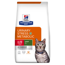 Hill's Prescription Diet Kattenvoer Droog c/d Multicare Stress + Metabolic Kip 8 kg