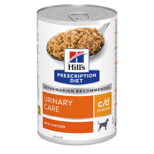 Hill's Prescription Diet Hondenvoer Nat c/d Multicare Urinary Care Kip 12 x 370 gr