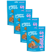 Edgard & Cooper 4x Edgard & Cooper Adult Strips Zalm & Kip 75 gr