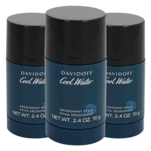 3X Davidoff Cool Water Man Deodorant Stick 70 gr