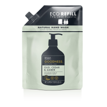 Baylis & Harding Baylis & Harding Goodness Hand Wash Refill Oud, Cedar & Amber 1 l