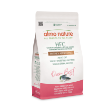 4X Almo Nature HFC Kattenvoer Droog Adult Zalm 1,2 kg