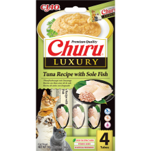 Ciao Kattensnack Churu Luxury Tuna & Sole Fish 4 x 14 gr