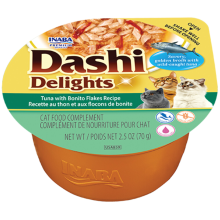 Ciao Kattenvoer Nat Dashi Delights Bouillon Tuna & Bonito 70 gr