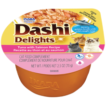 Ciao Kattenvoer Nat Dashi Delights Bouillon Tuna & Salmon 70 gr